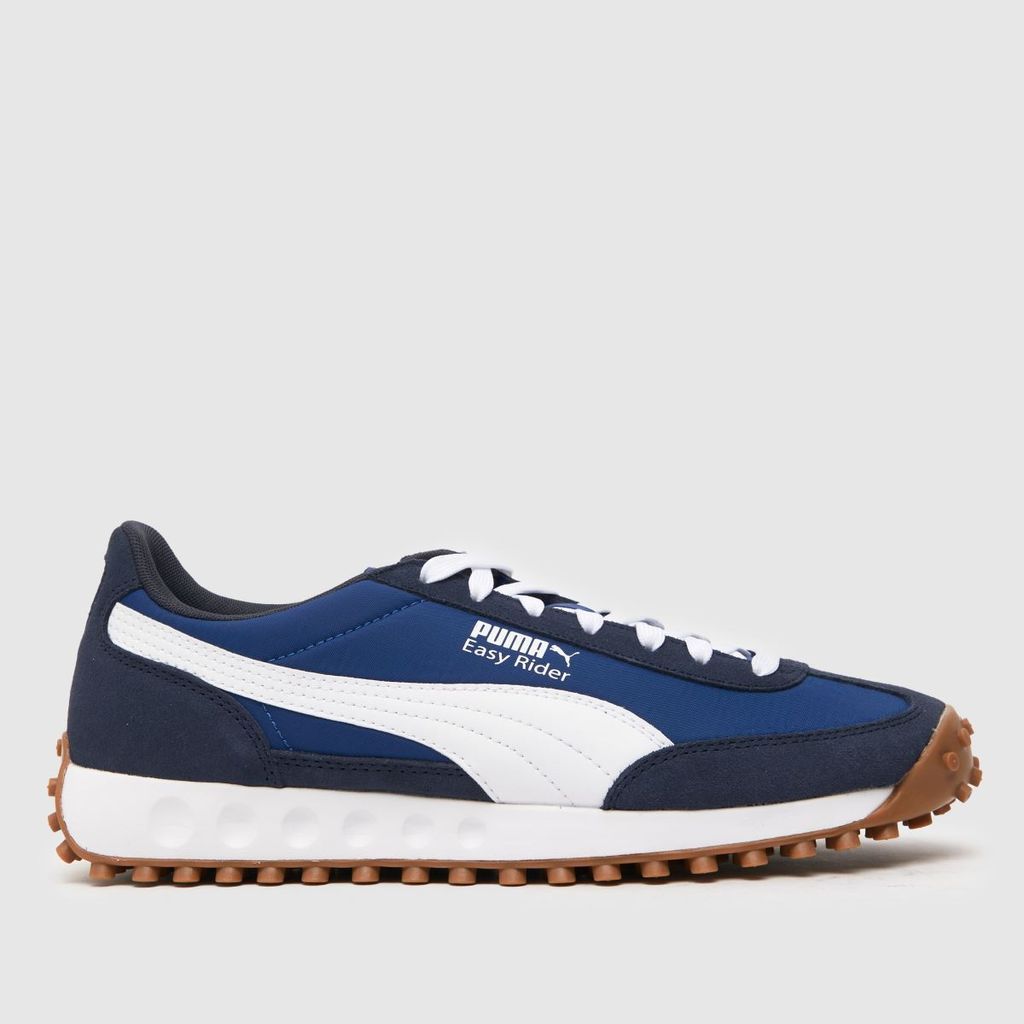 easy rider ii trainers in navy & white
