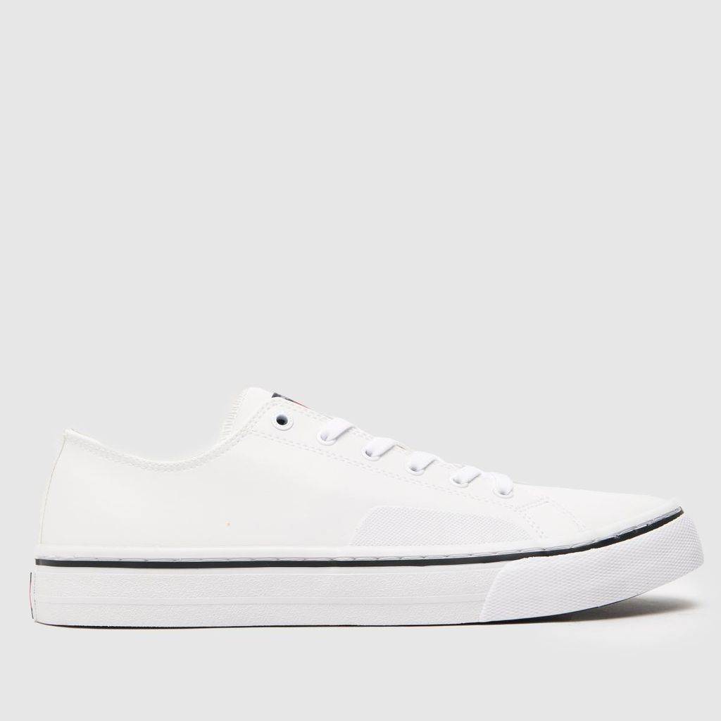 vulc trainers in white