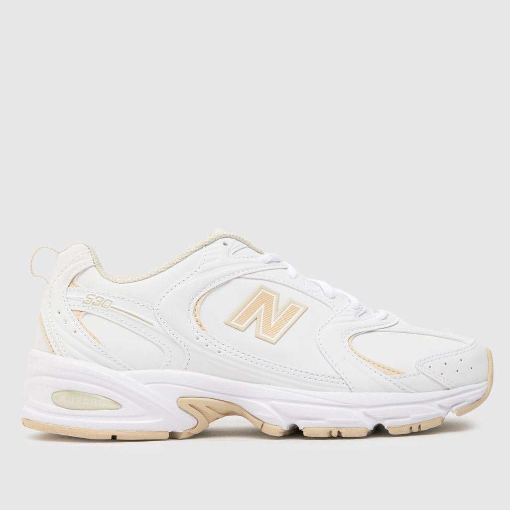 530 trainers in white & beige