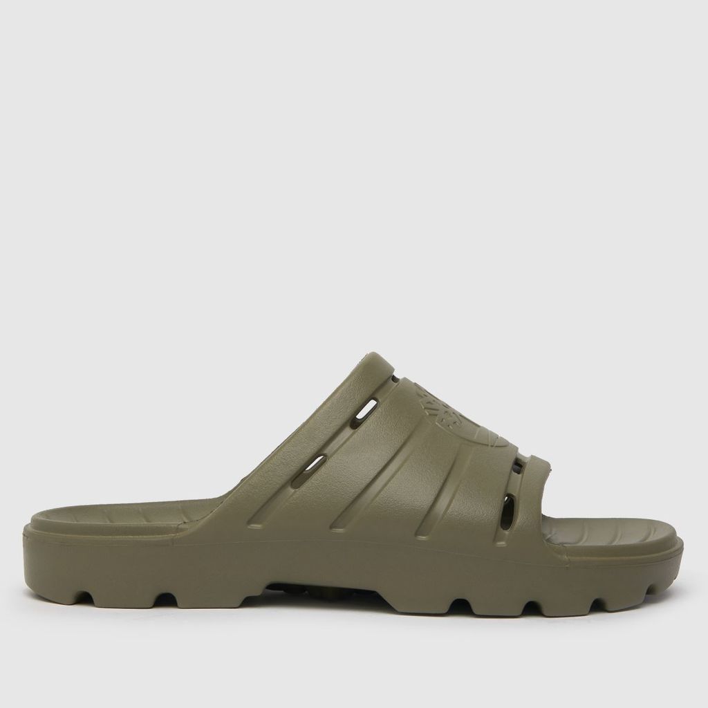 get outslide sandals in green