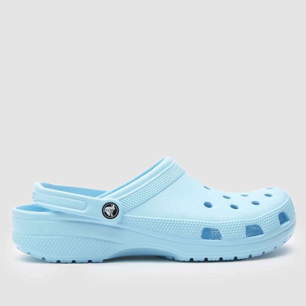 classic clog sandals in blue