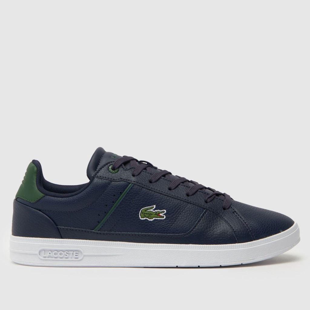 europa trainers in navy & green