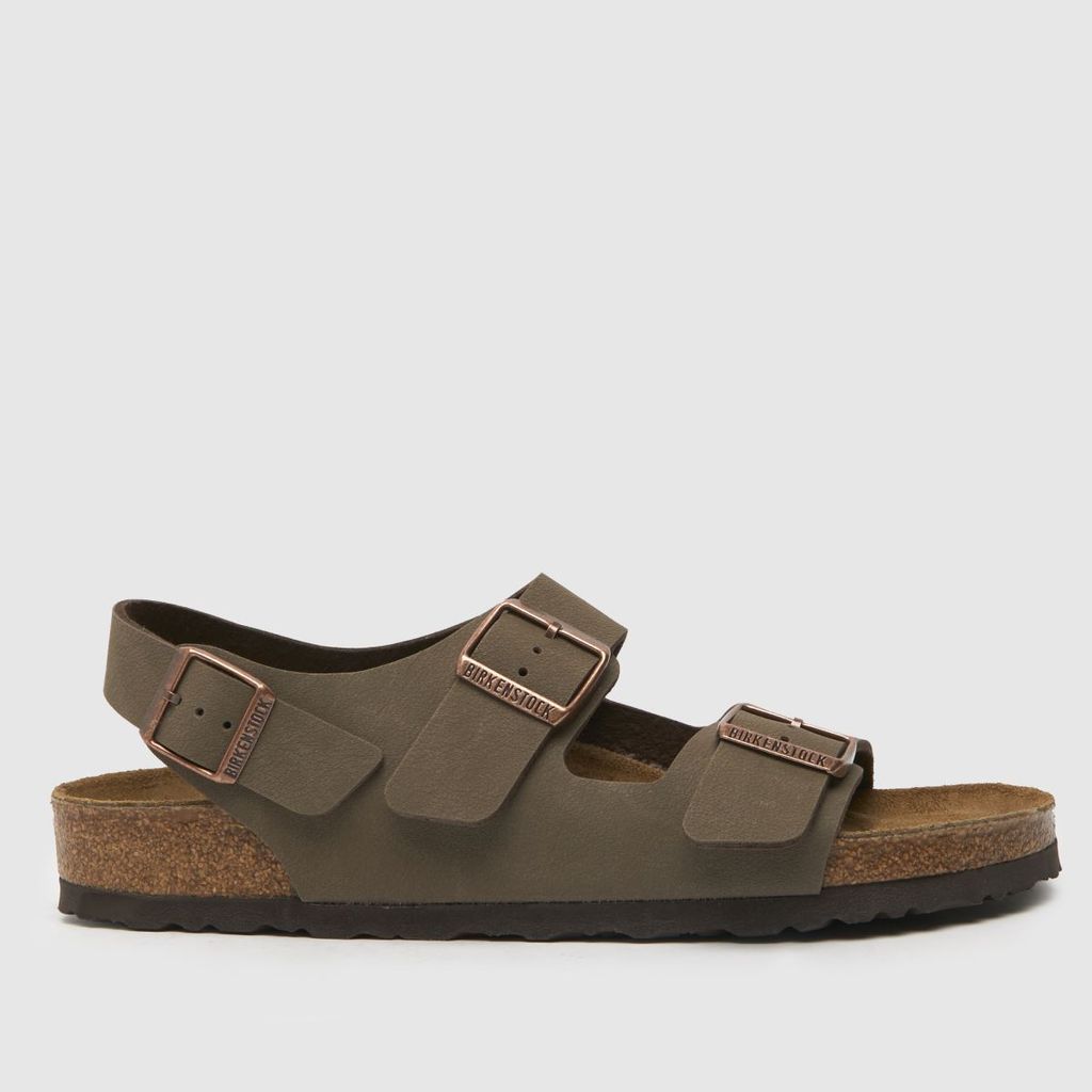 milano sandals in brown