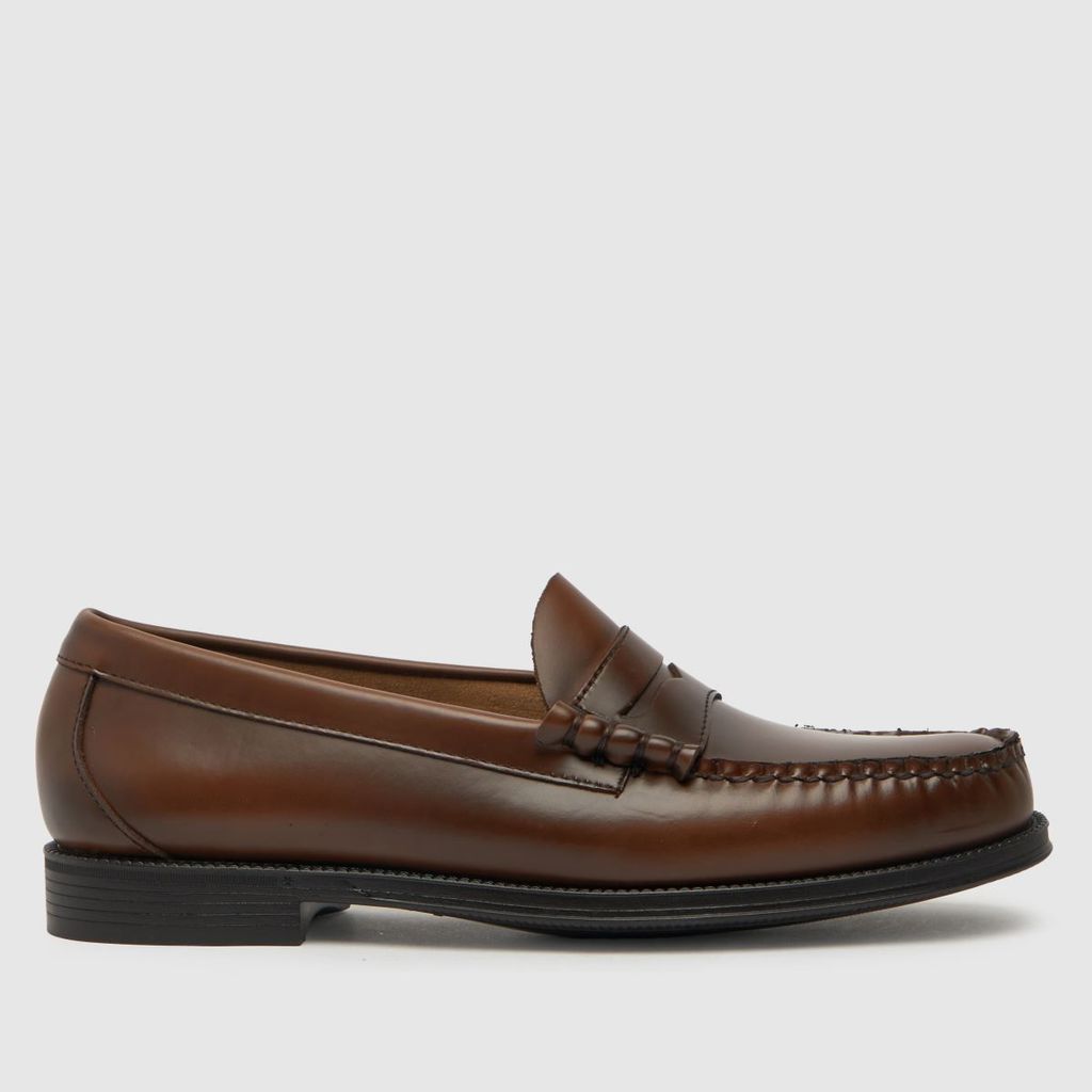 G.H. BASS easy weejuns larson loafer shoes in brown