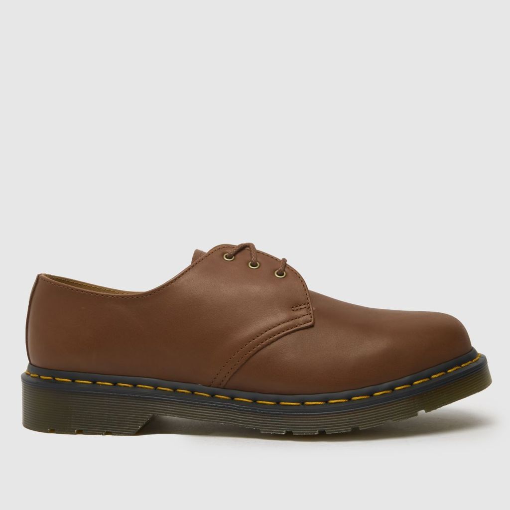 1461 smooth shoes in tan