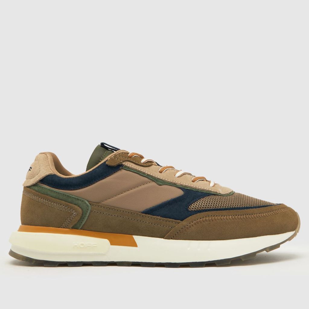 tribe sentinel trainers in dark green