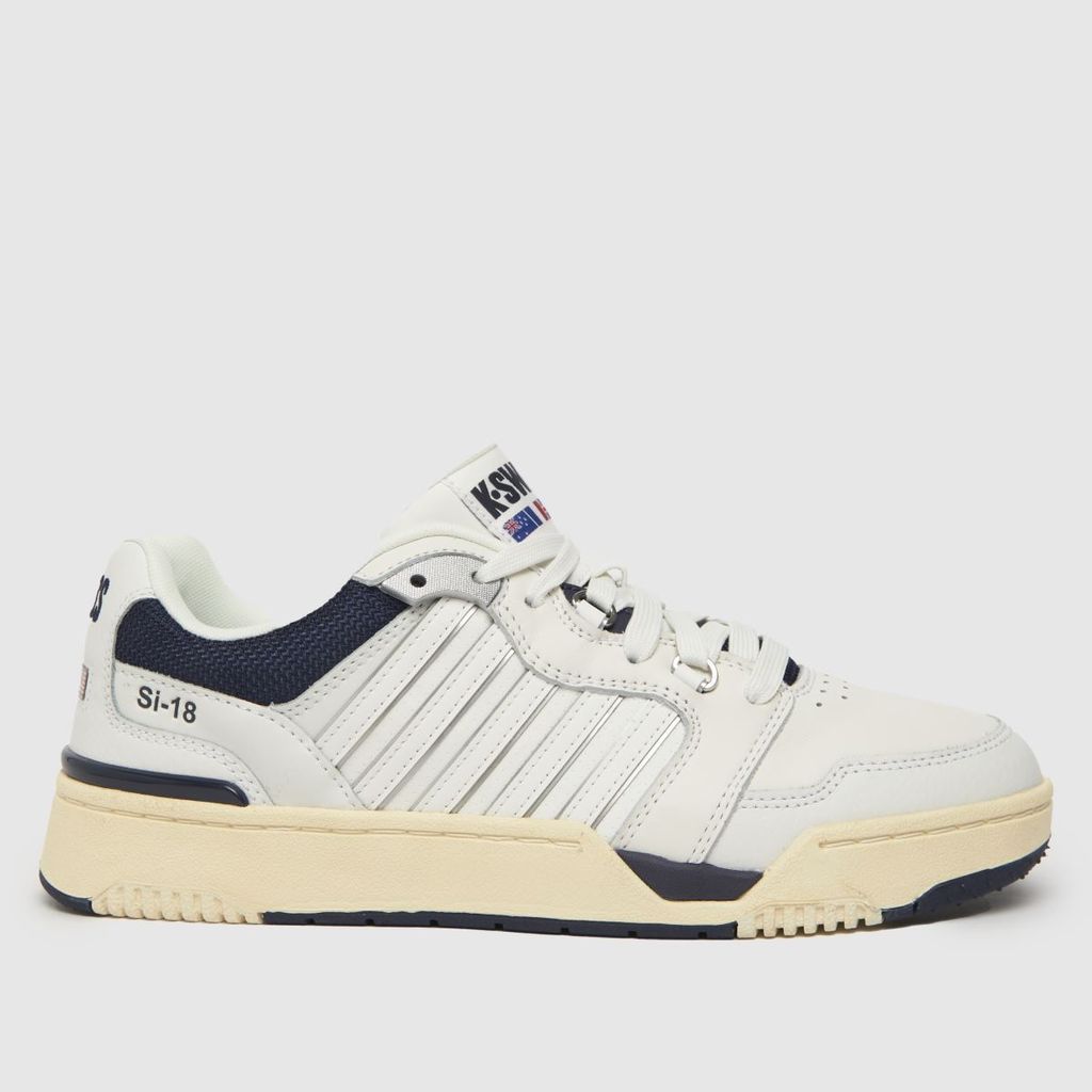 si-18 rival trainers in white & navy