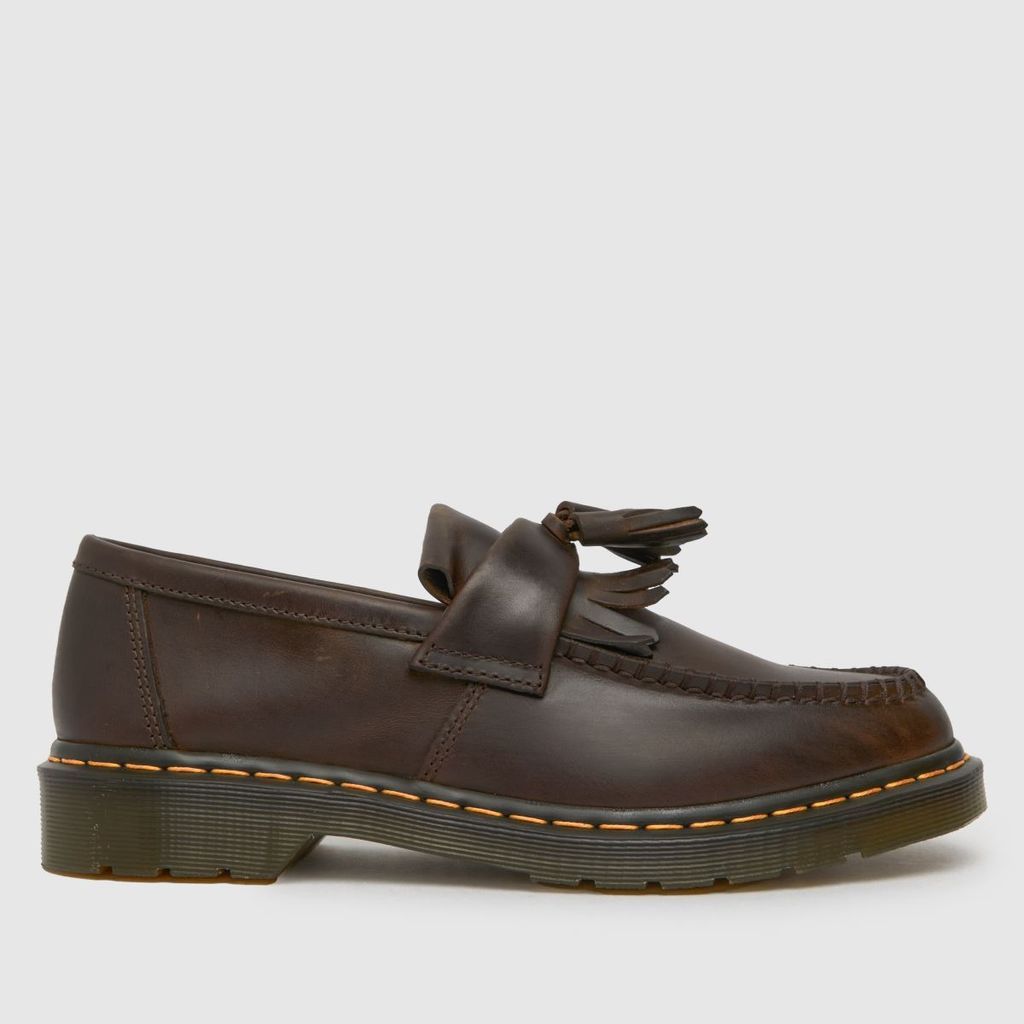 adrian loafer shoes in dark brown