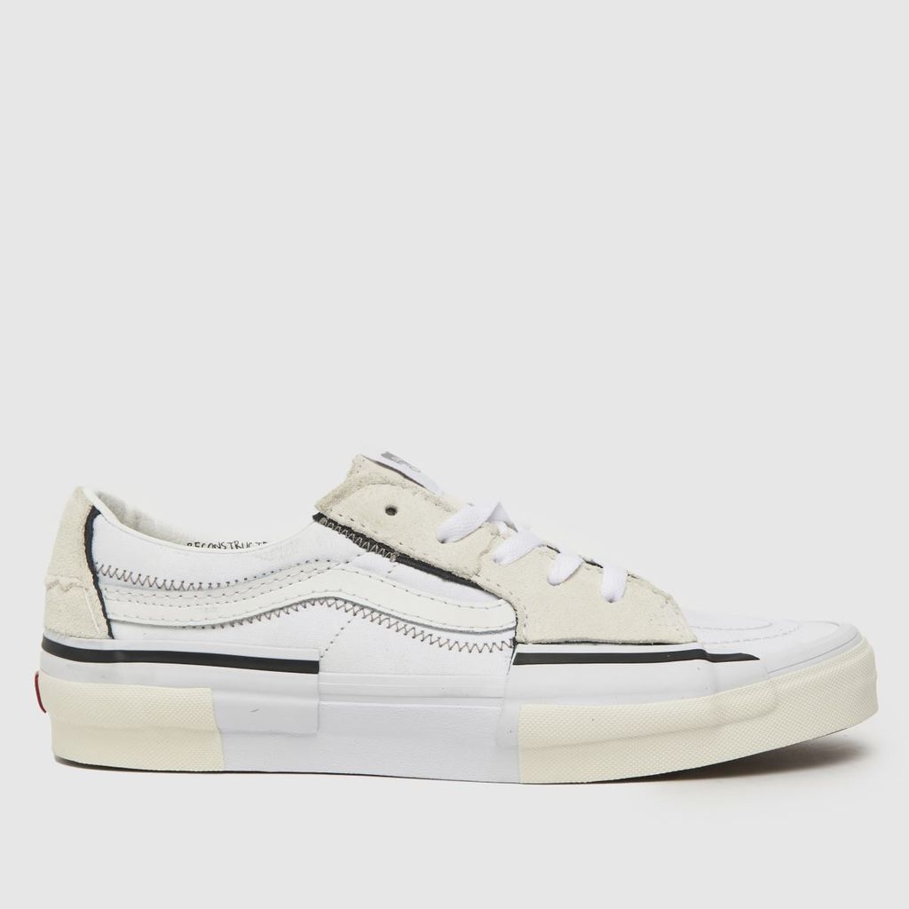 sk8-low reconstruct trainers in white