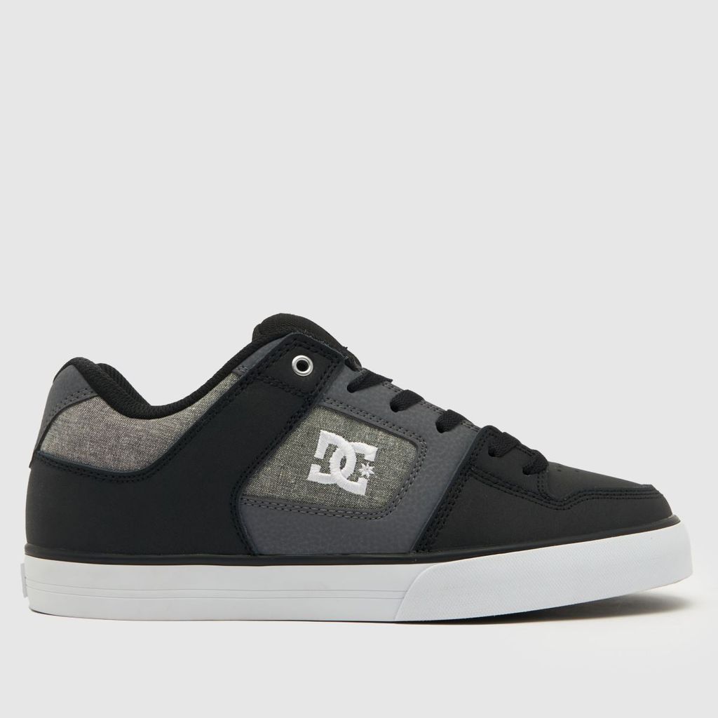 pure trainers in grey & black