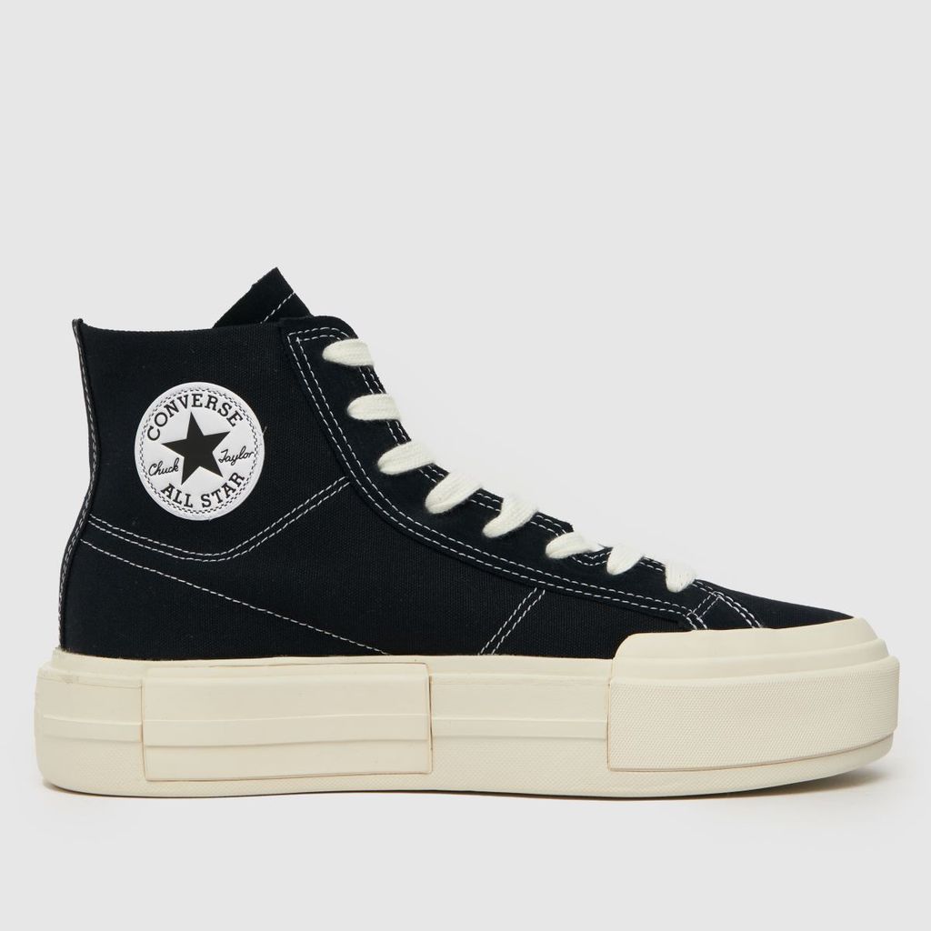 all star cruise trainers in black & white