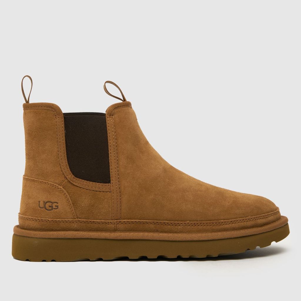 neumel chelsea boots in chestnut