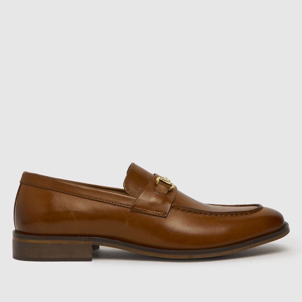 raiden snaffle loafer shoes in tan