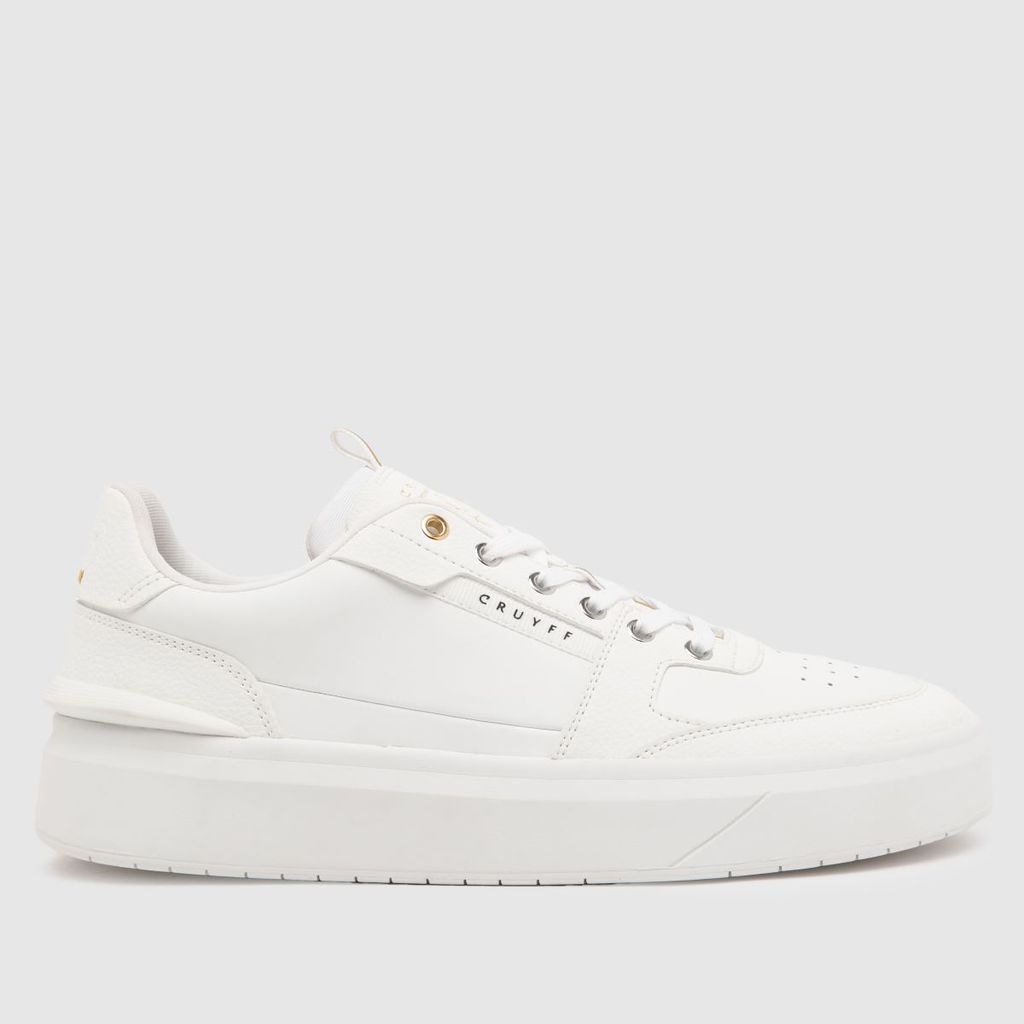 CRUYFF endorsed tennis trainers in white