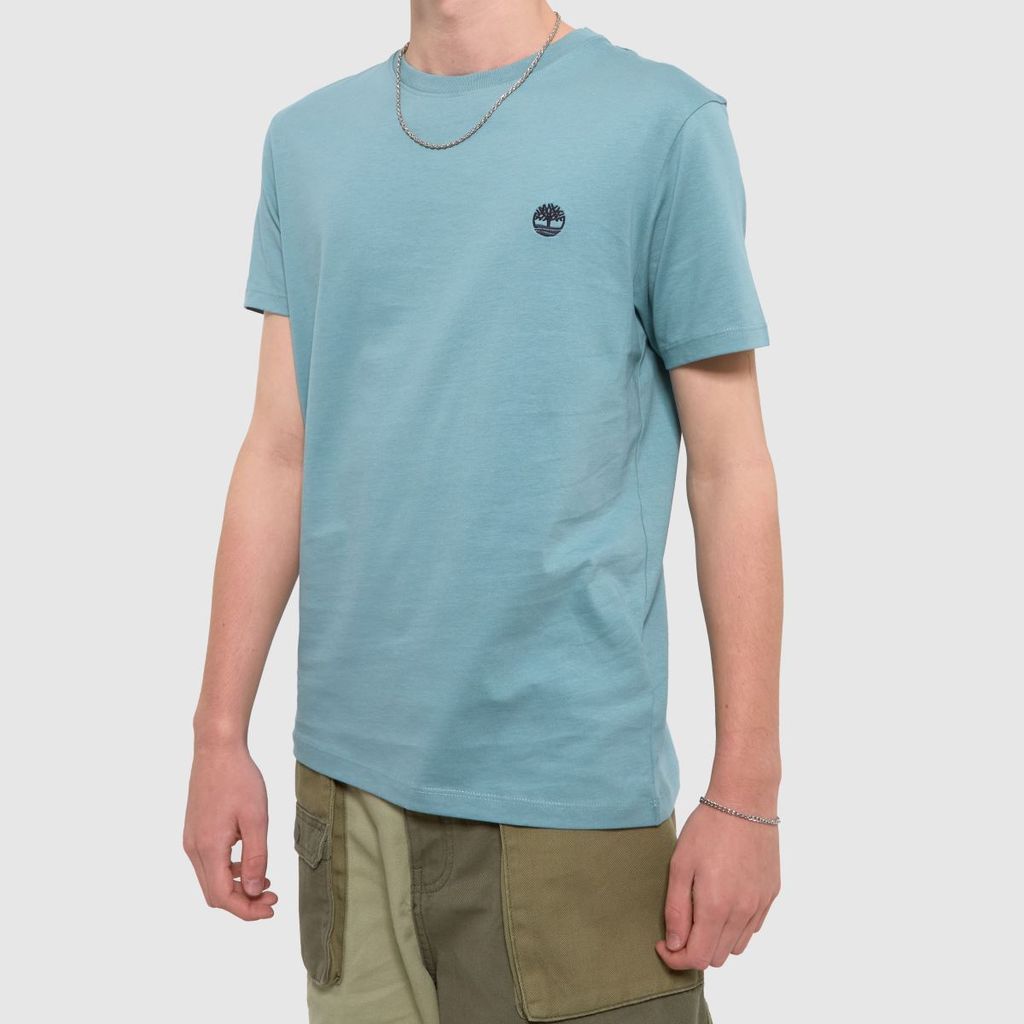 dustan jersey t-shirt in turquoise