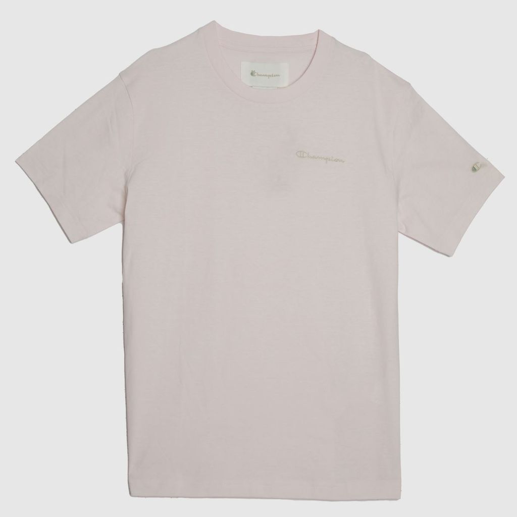 eco future t-shirt in pale pink