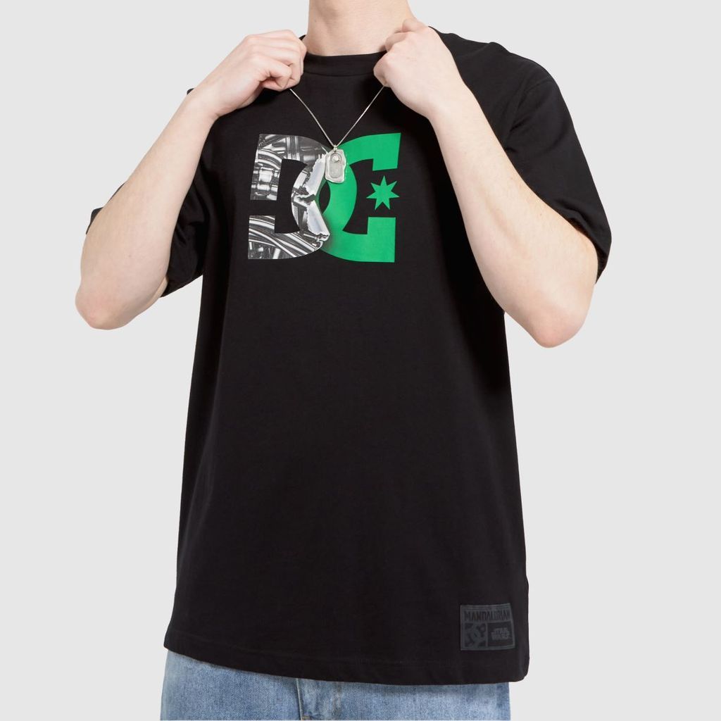 star wars luke t-shirt in black & green