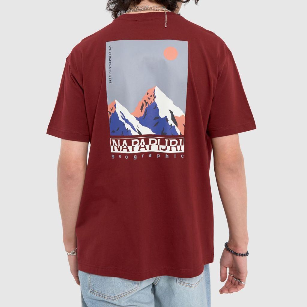 telemark t-shirt in red