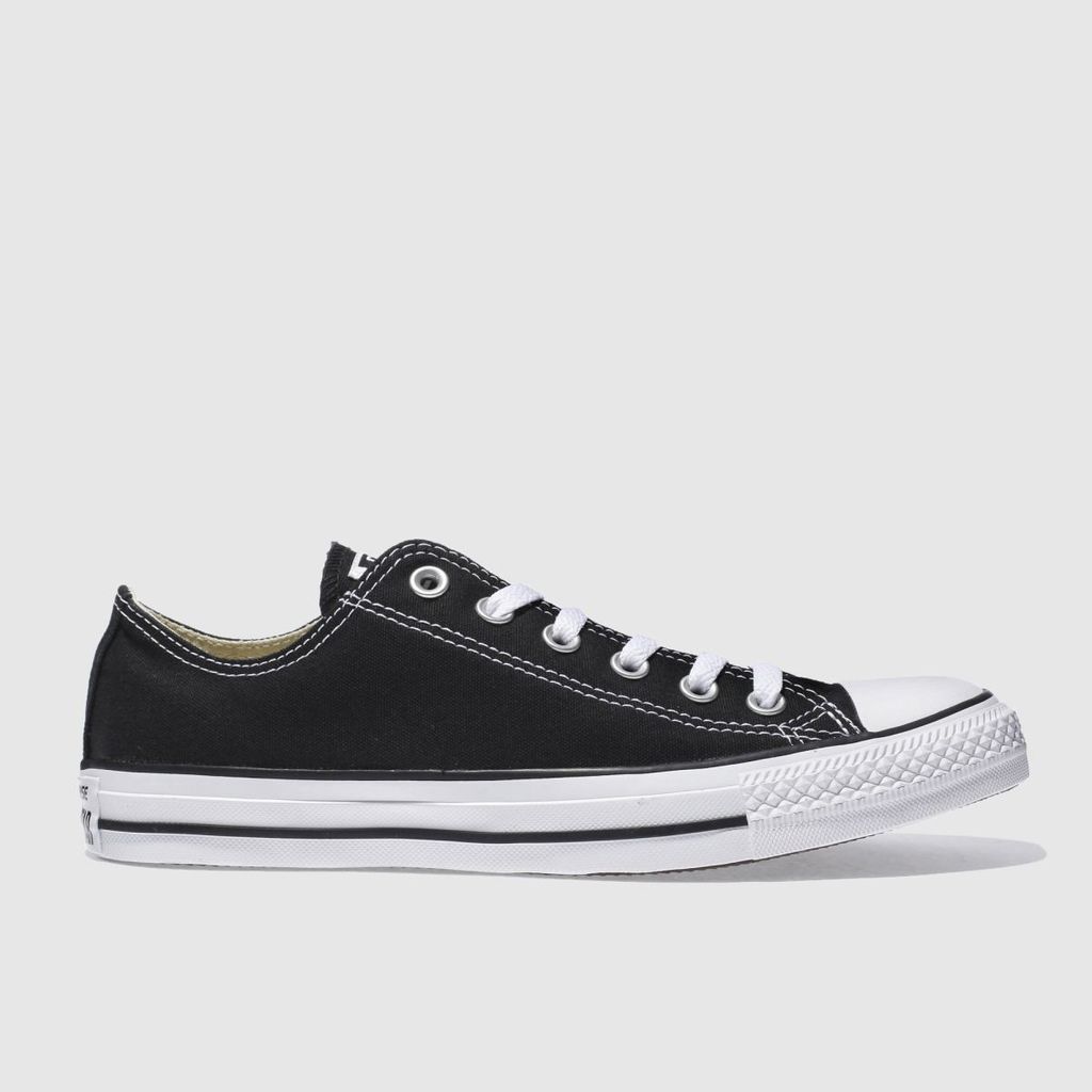 all star lo trainers in black