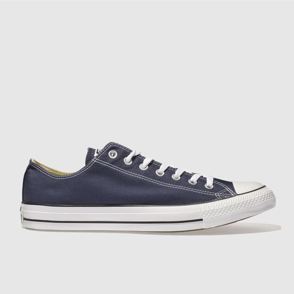 all star lo trainers in navy