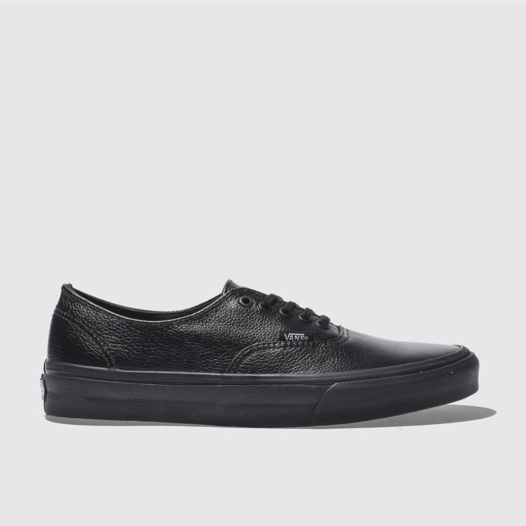 authentic trainers in black