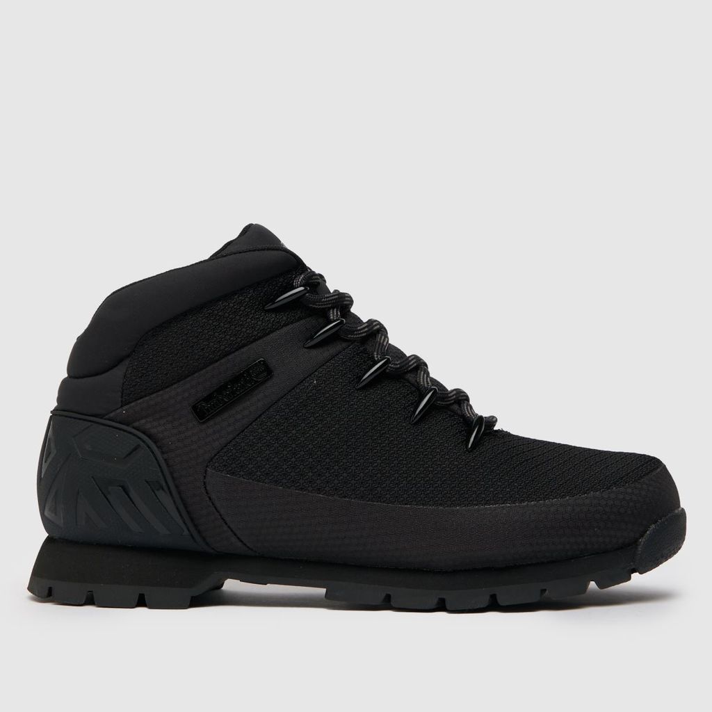 euro sprint boots in black