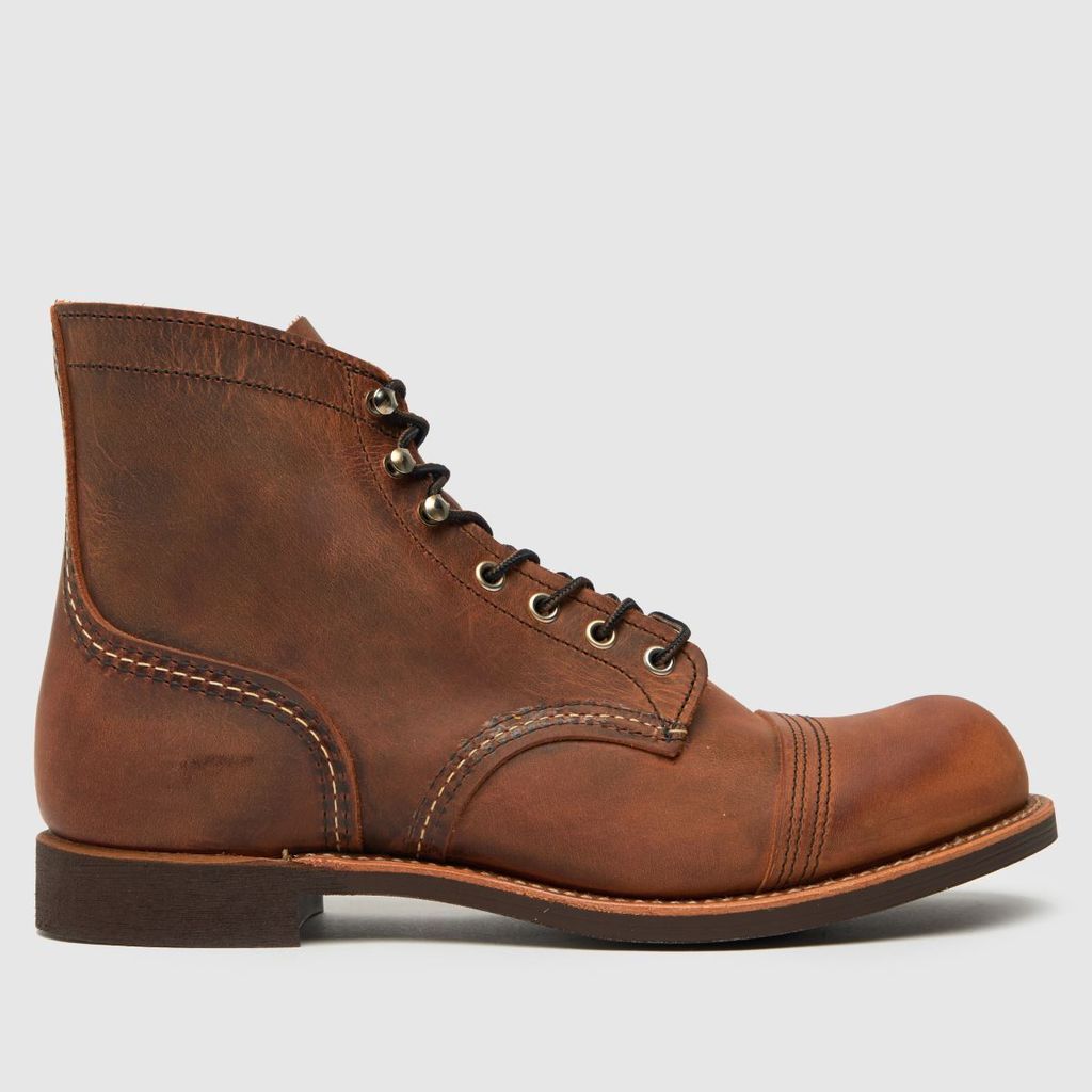 iron ranger boots in brown