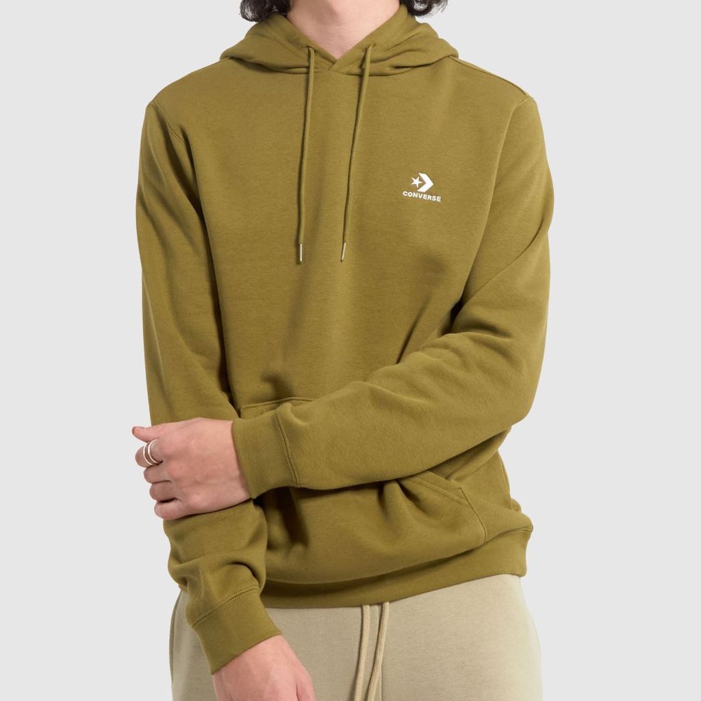 go-to chevron star hoodie in khaki