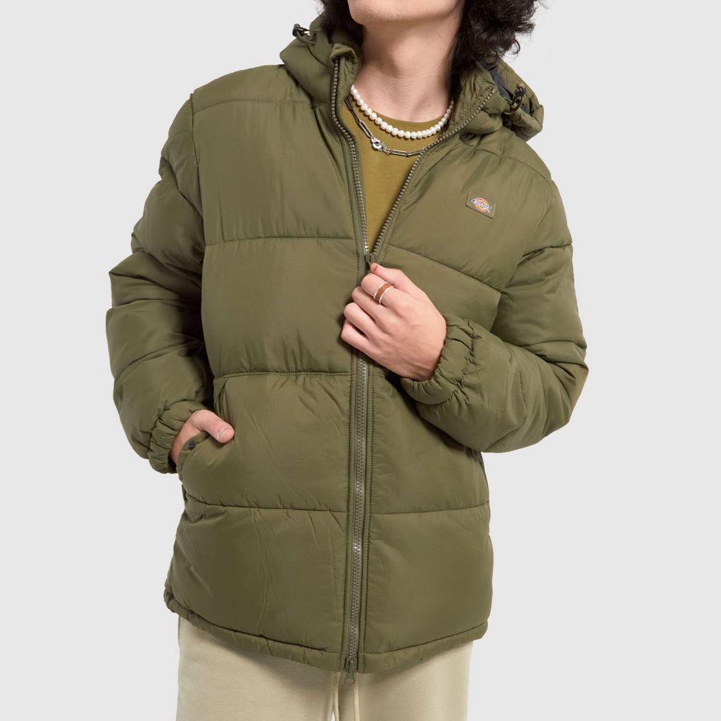 waldenburg hooded jacket in khaki