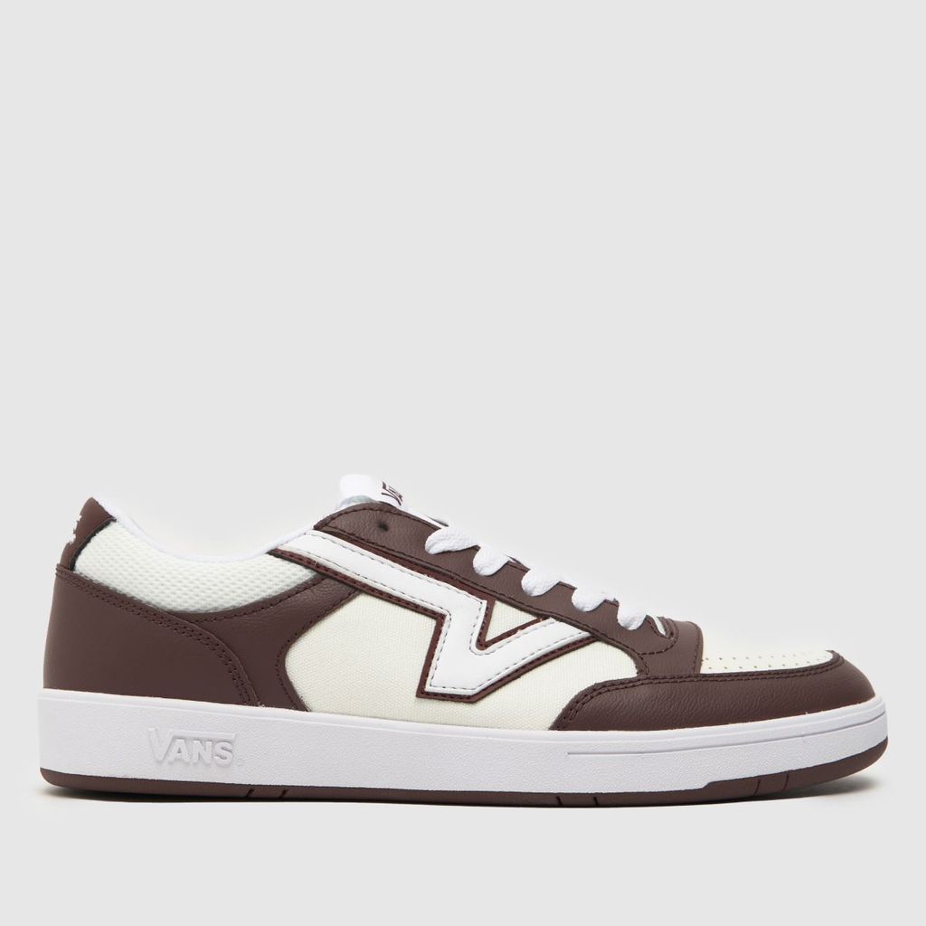 lowland cc jmp r trainers in brown & white