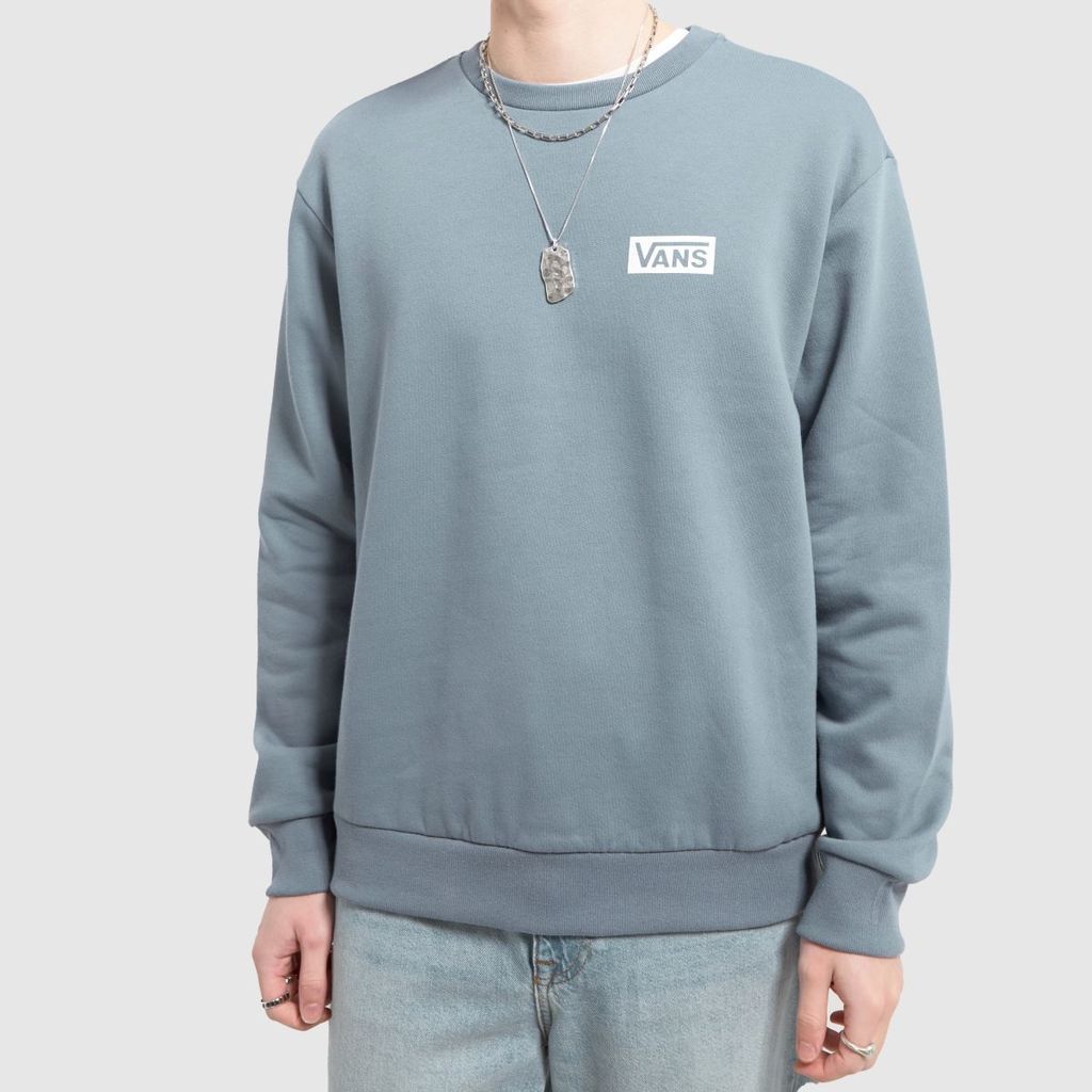 relaxed fit sweatshirt in blue