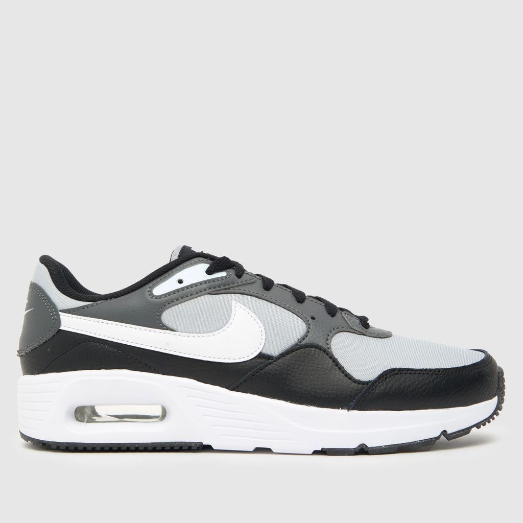 air max sc trainers in black & grey