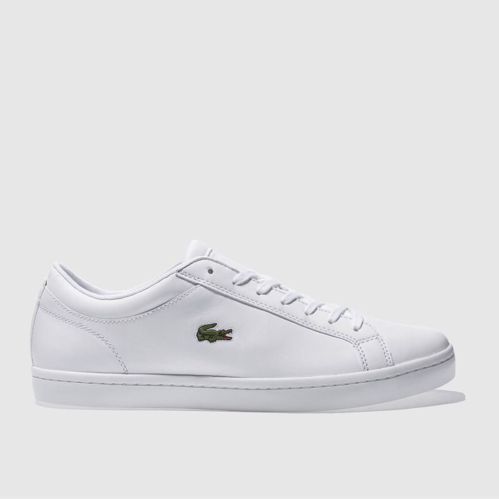 straightset trainers in white
