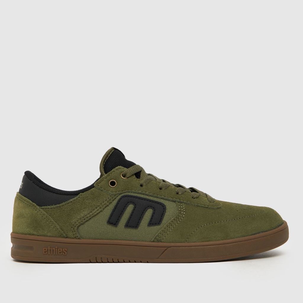 windrow trainers in khaki