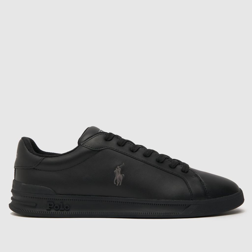 heritage trainers in black