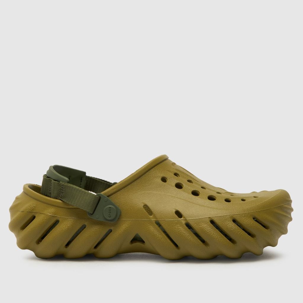 echo clog sandals in green