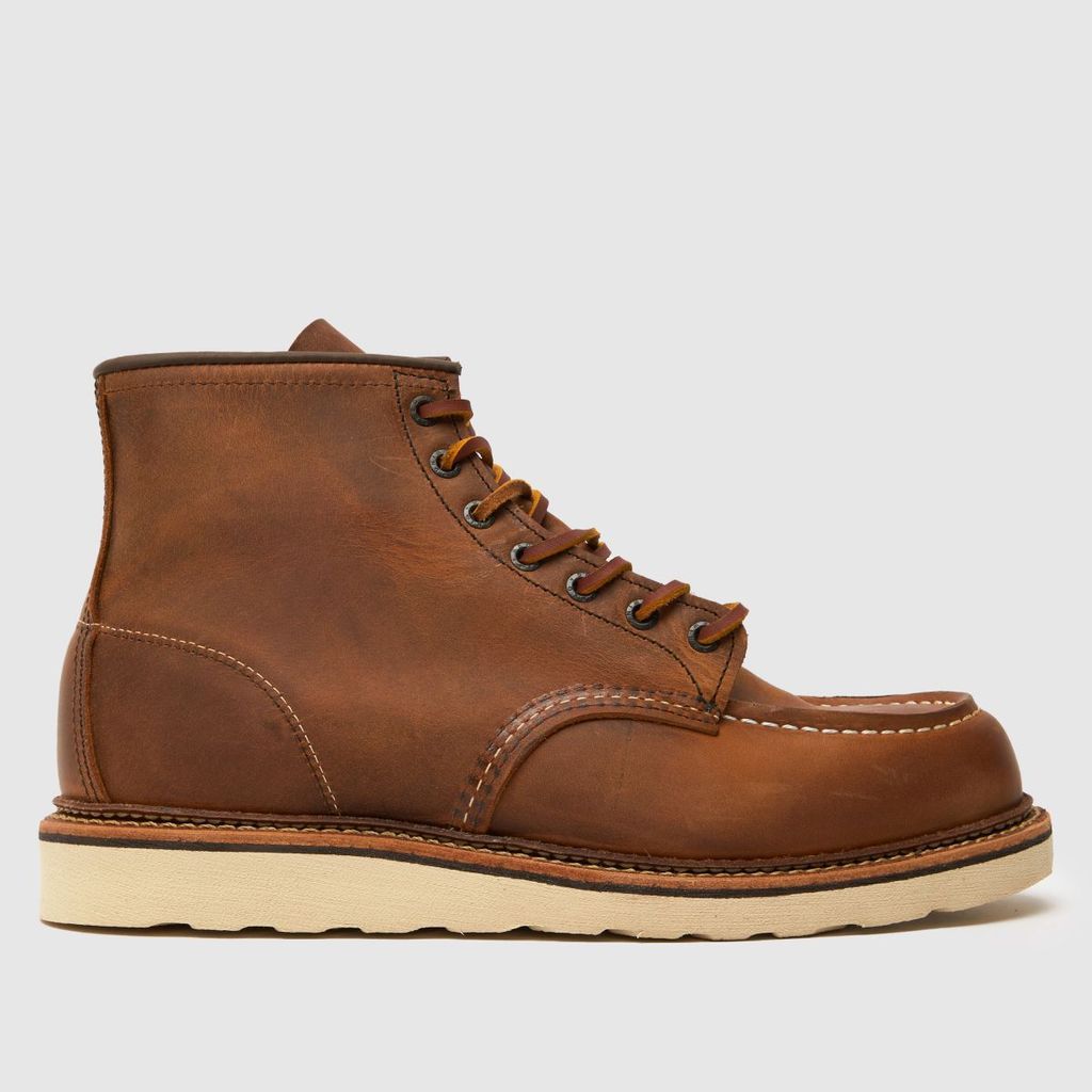 6 inch classic moc boots in brown
