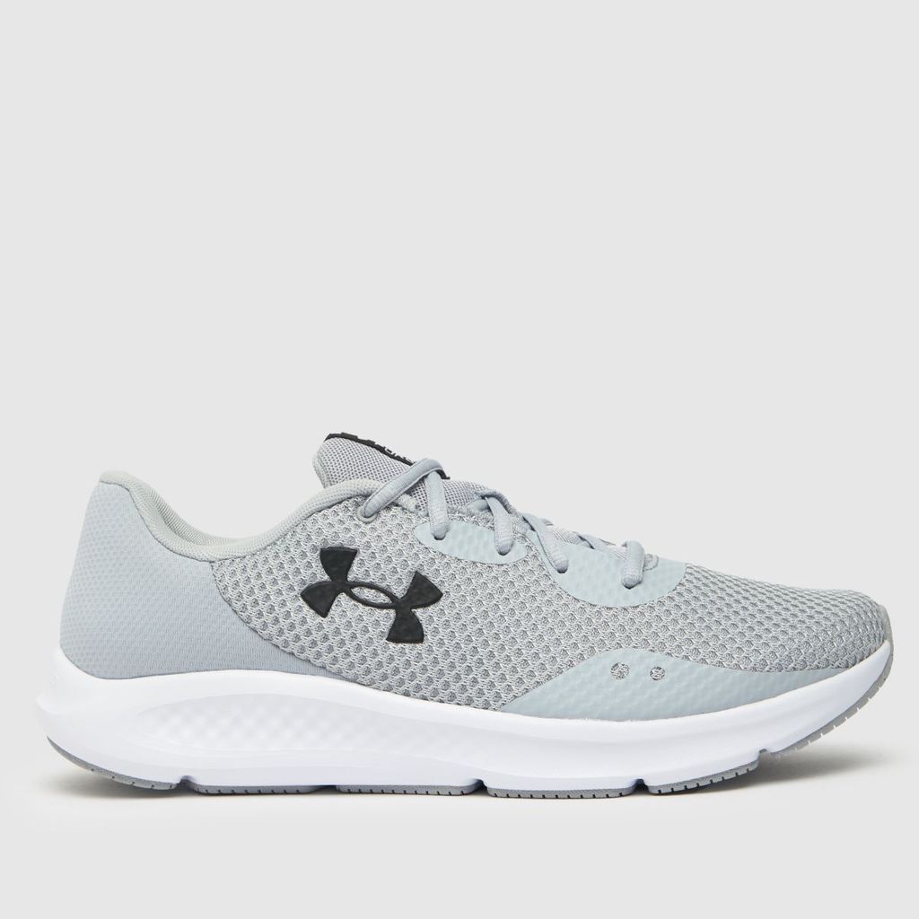 charged pursuit 3 trainers in grey & black