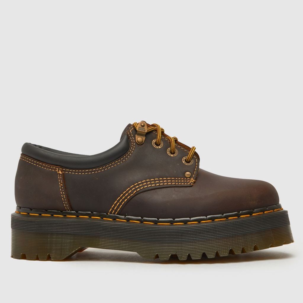 8053 quad shoes in dark brown