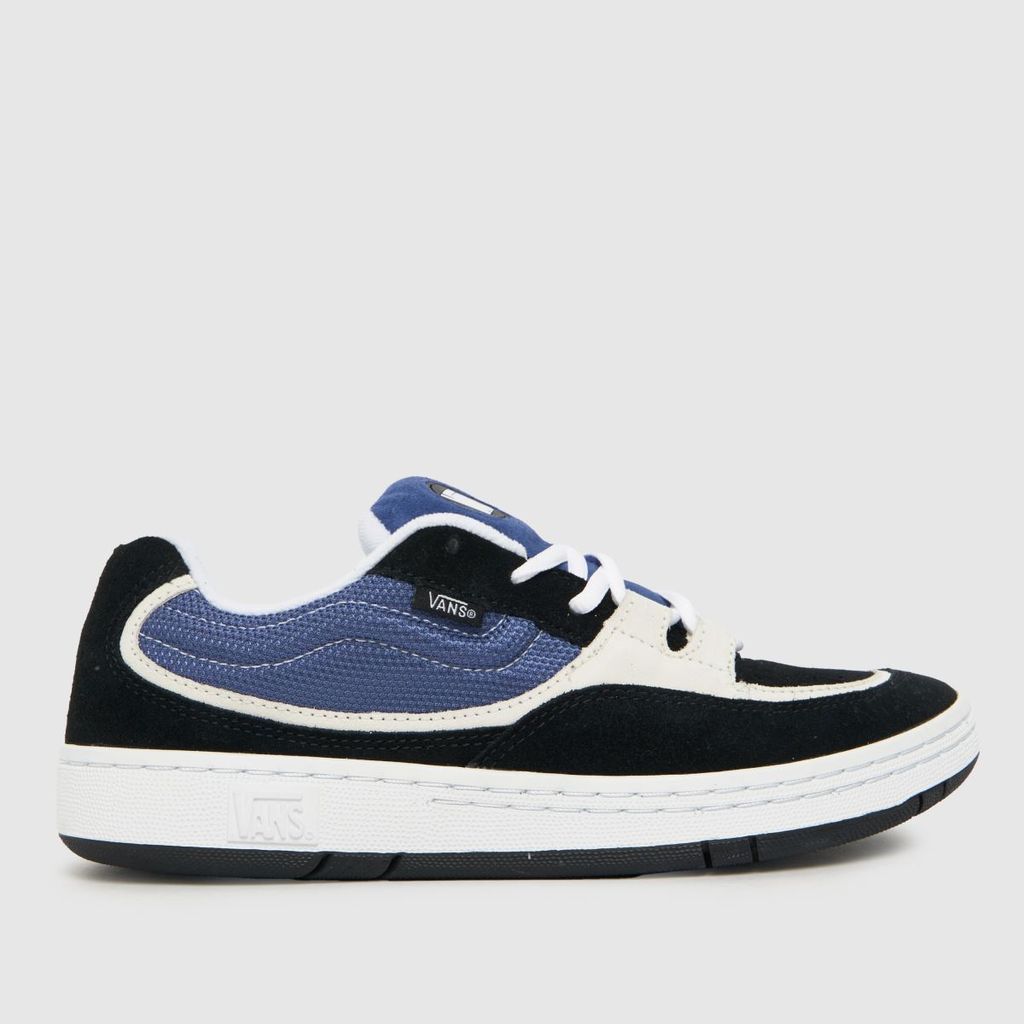 speed ls trainers in black & navy
