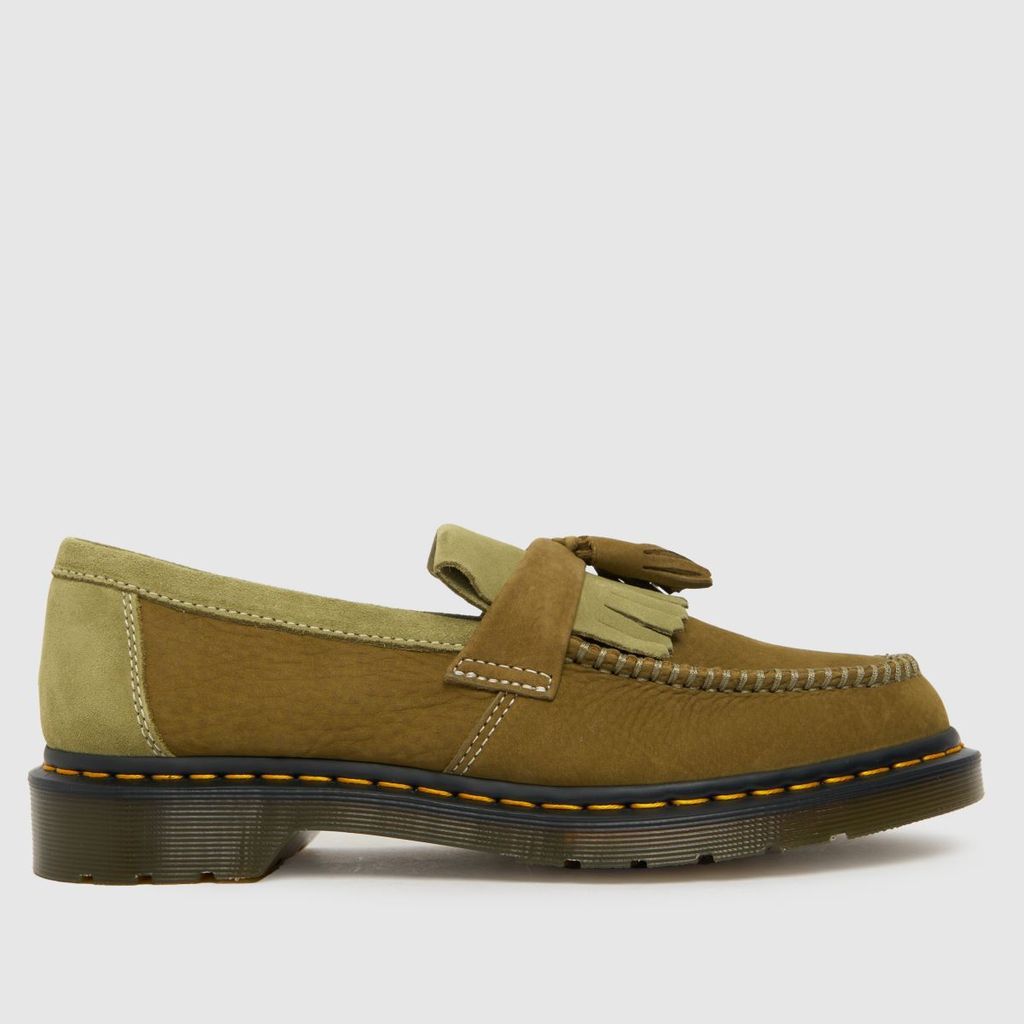adrian loafer shoes in olive