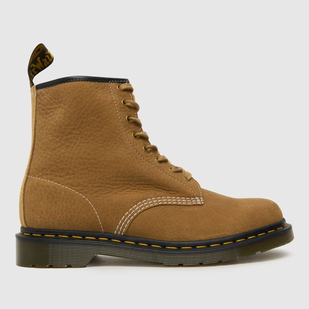 1460 boots in tan
