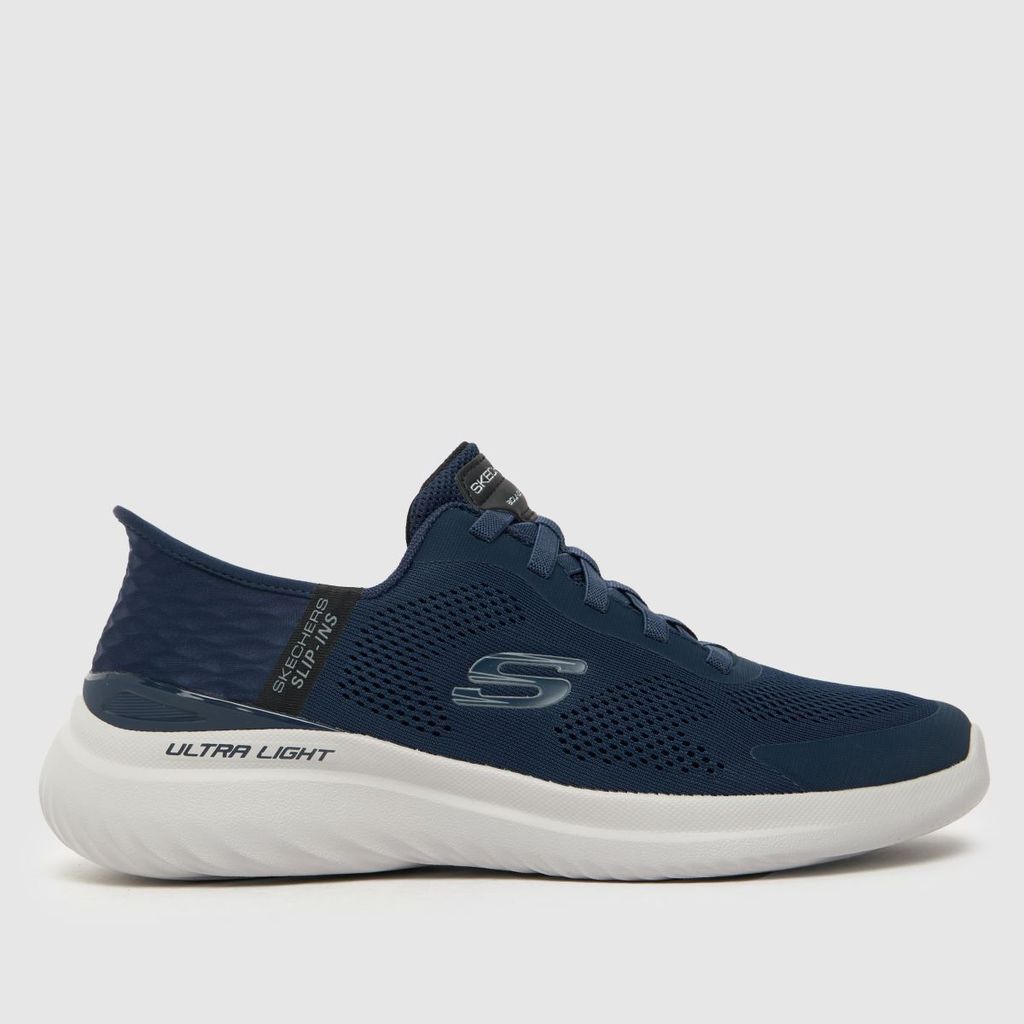 slip ins bounder trainers in navy