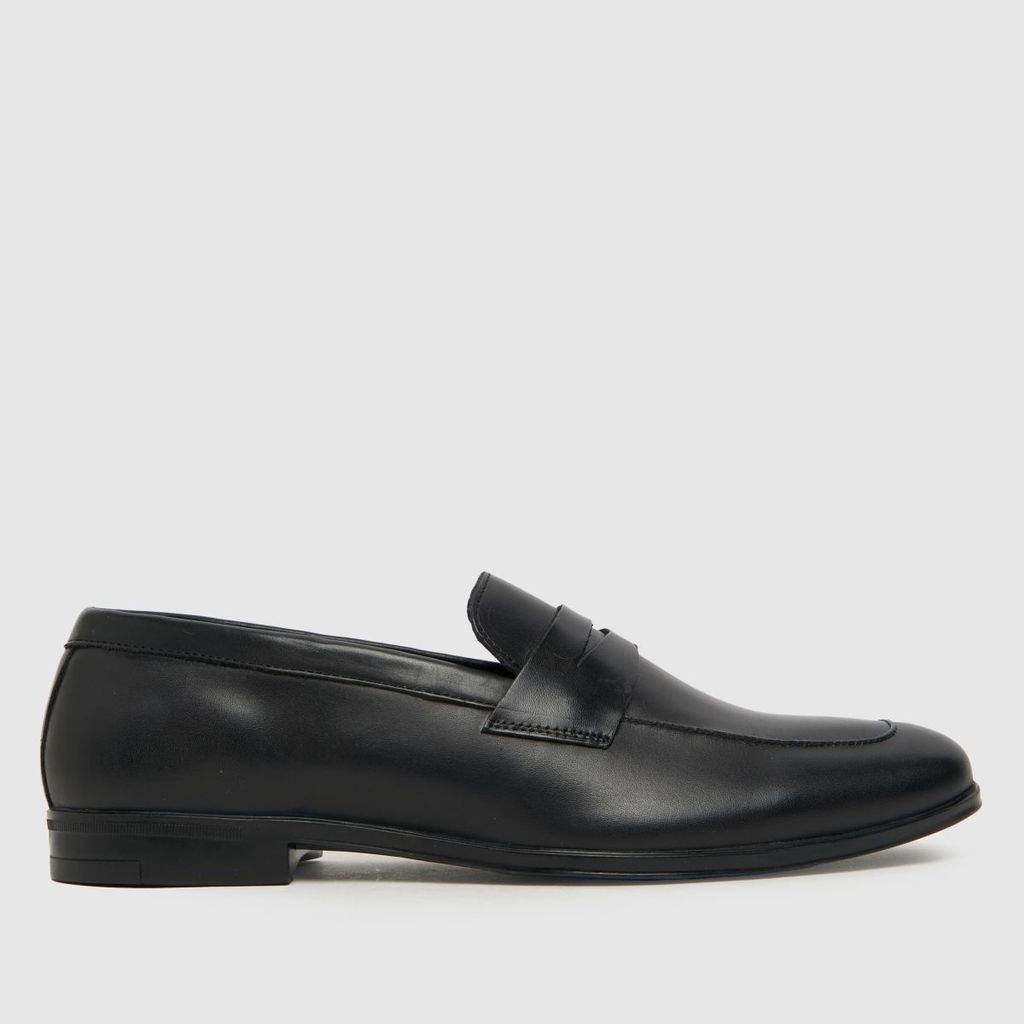 rupert slim loafer shoes in black