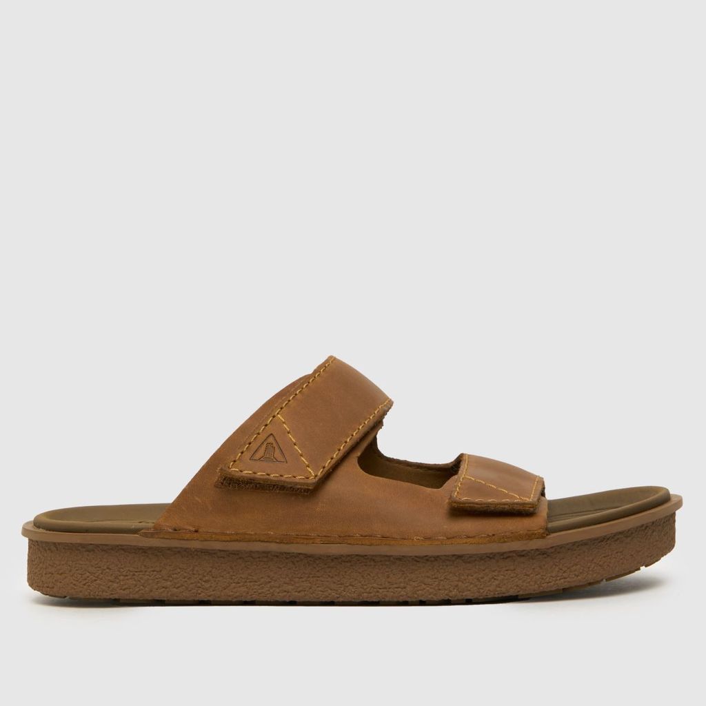 litton strap sandals in tan