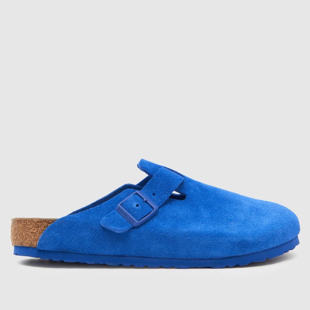 boston clog sandals in blue