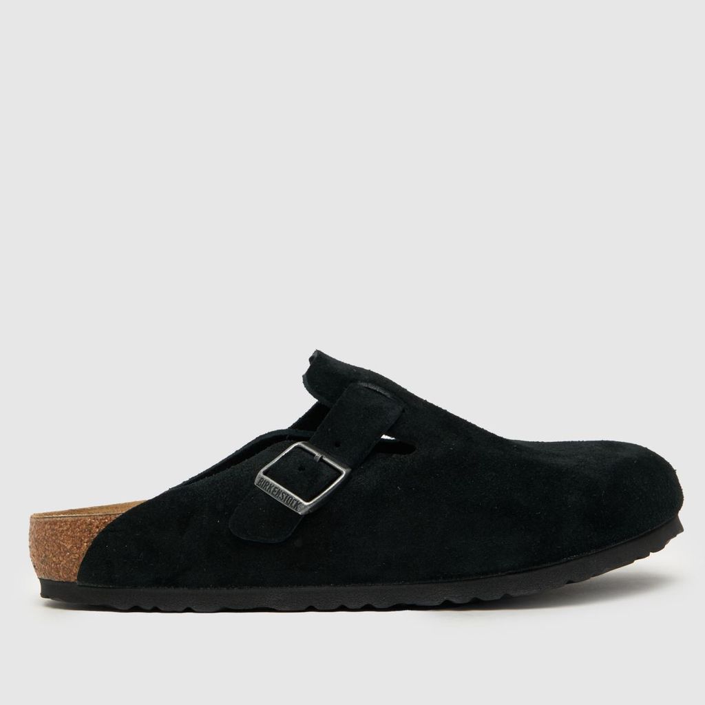 boston clog sandals in black