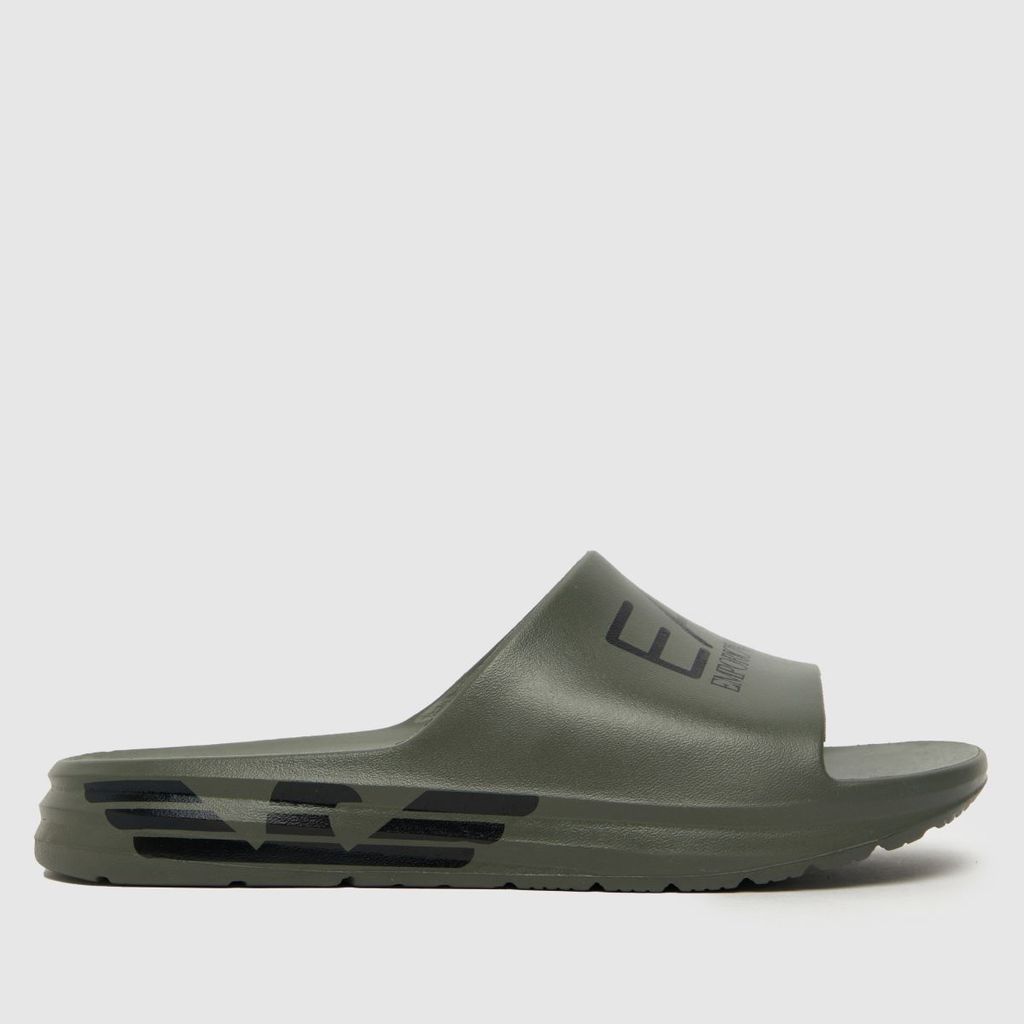 crusher distance slide sandals in khaki