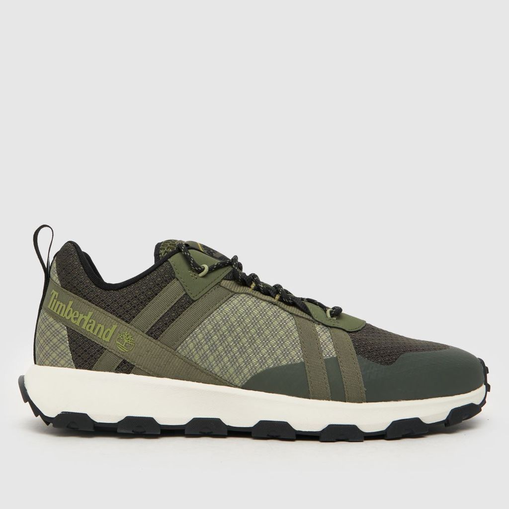 winsor trail low trainers in green
