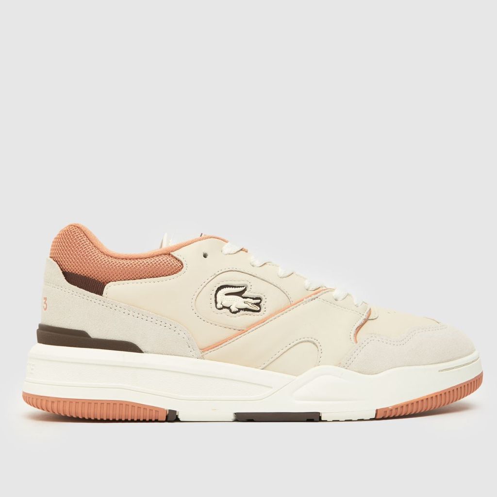lineshot trainers in white & brown